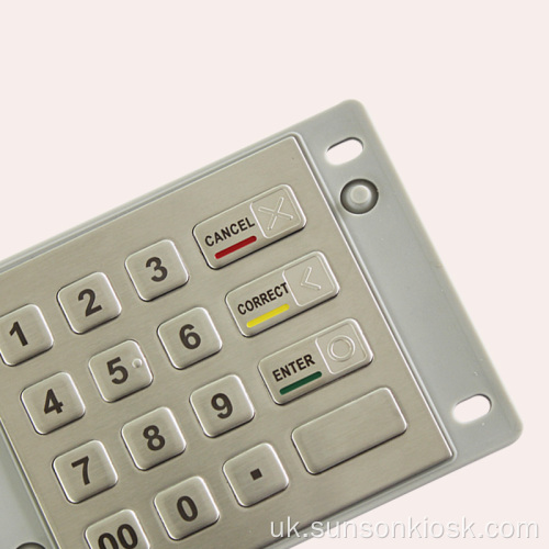 16-клавішний EPP для CDM CRM ATM